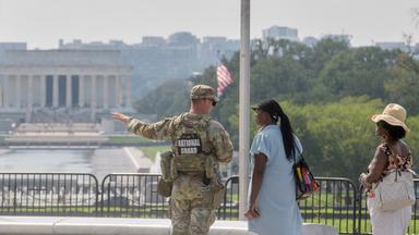 National Guard One Year in DC