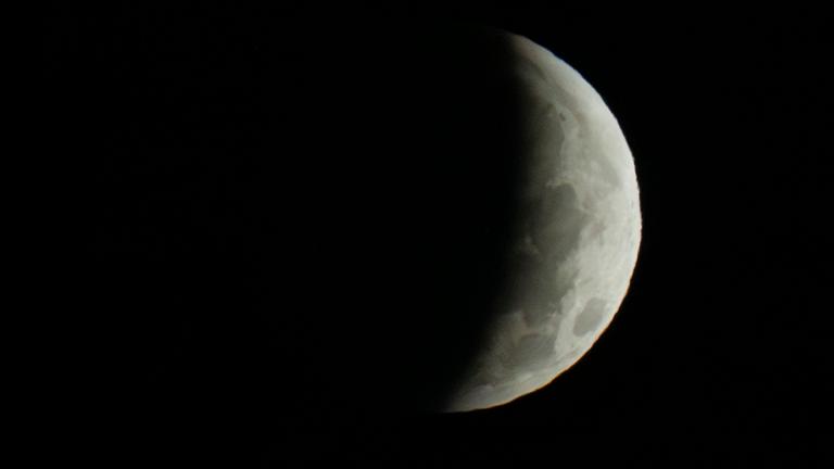Partielle Mondfinsternis - Bayern