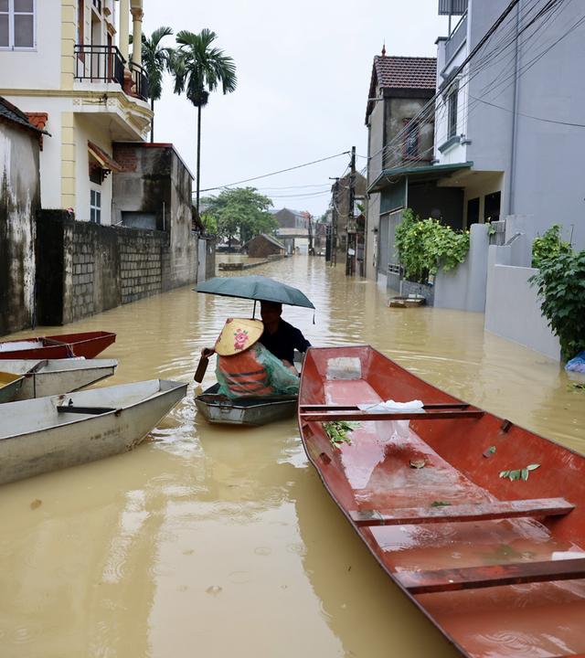Überschwemmungen in Vietnam
