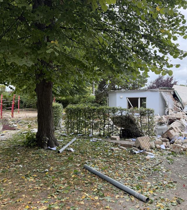 Wolfsburger Kita teilweise eingestürzt