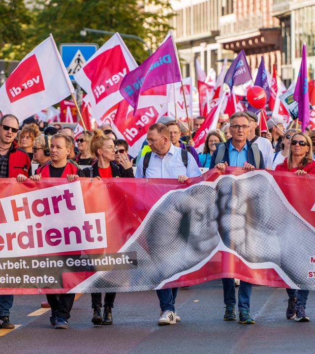 DGB-Aktionstag für den Sozialstaat - Frankfurt