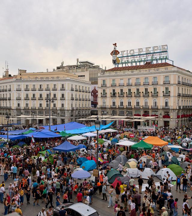 Proteste in Spanien
