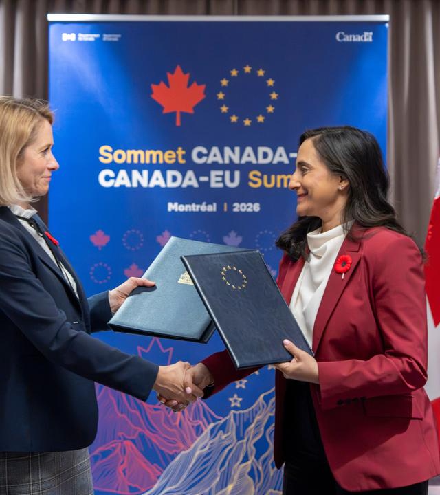 EU-Kanada-Gipfel in Montreal