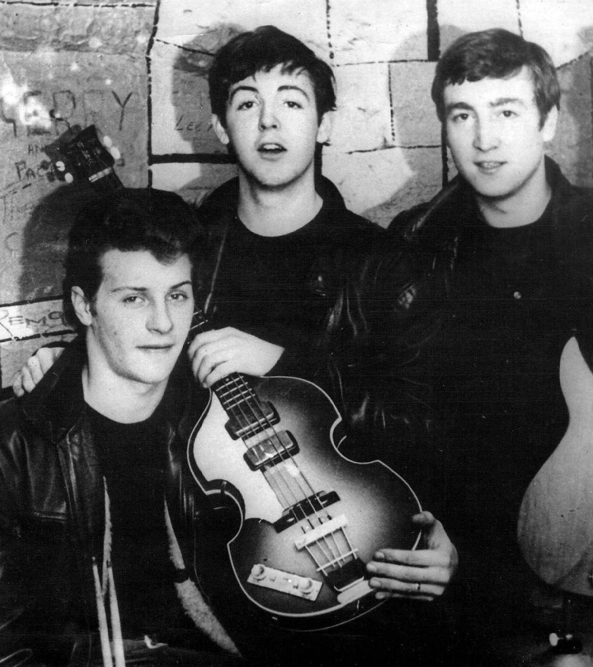 the beatles in der urspruenglichen zusammensetzung - 1960