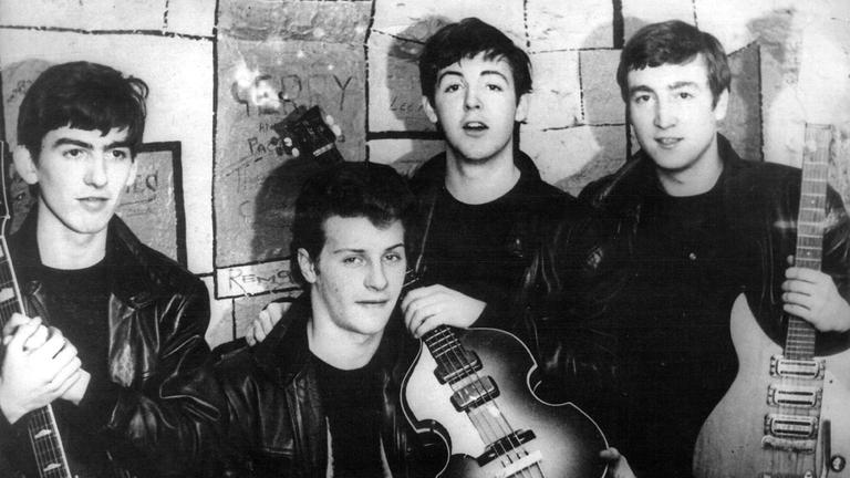 the beatles in der urspruenglichen zusammensetzung - 1960