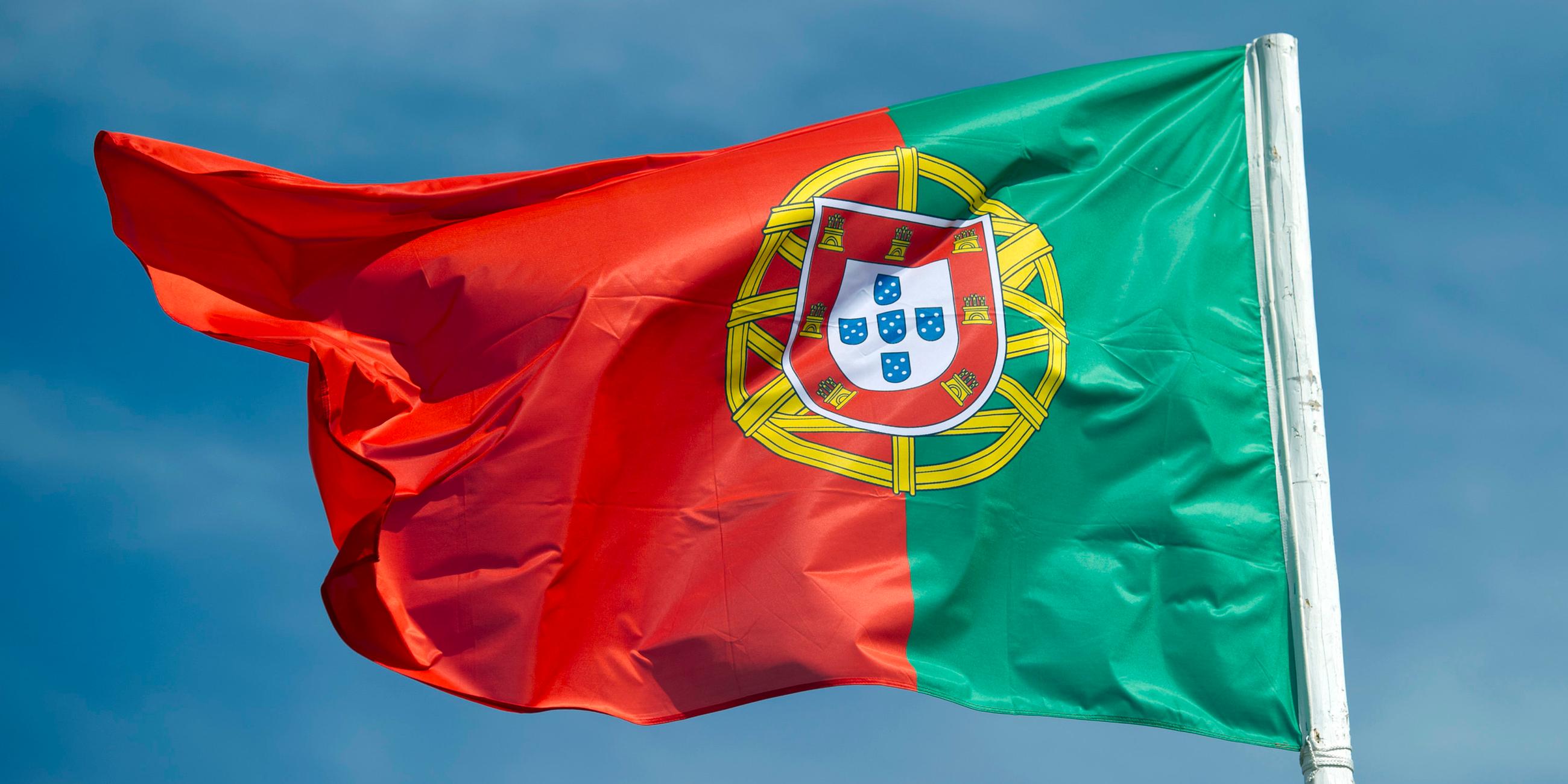 flagge von portugal