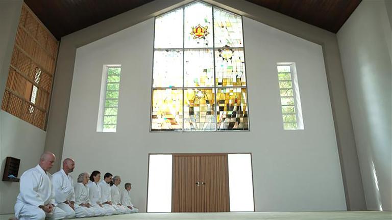 Aikido-Dojo in der ehemaligen Dreifaltigkeitskirche in Köln