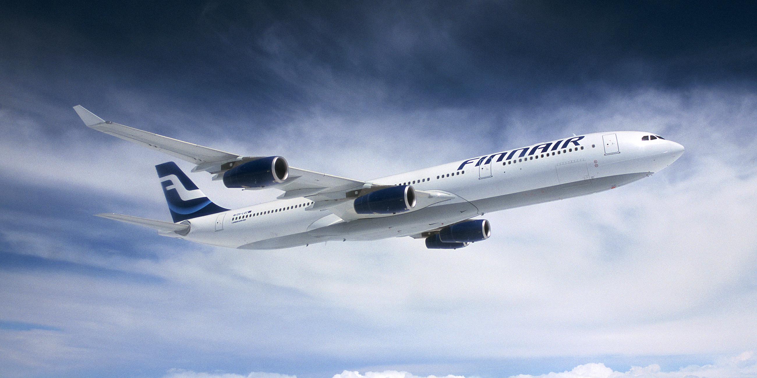 Airbus A340-300 von Finnair
