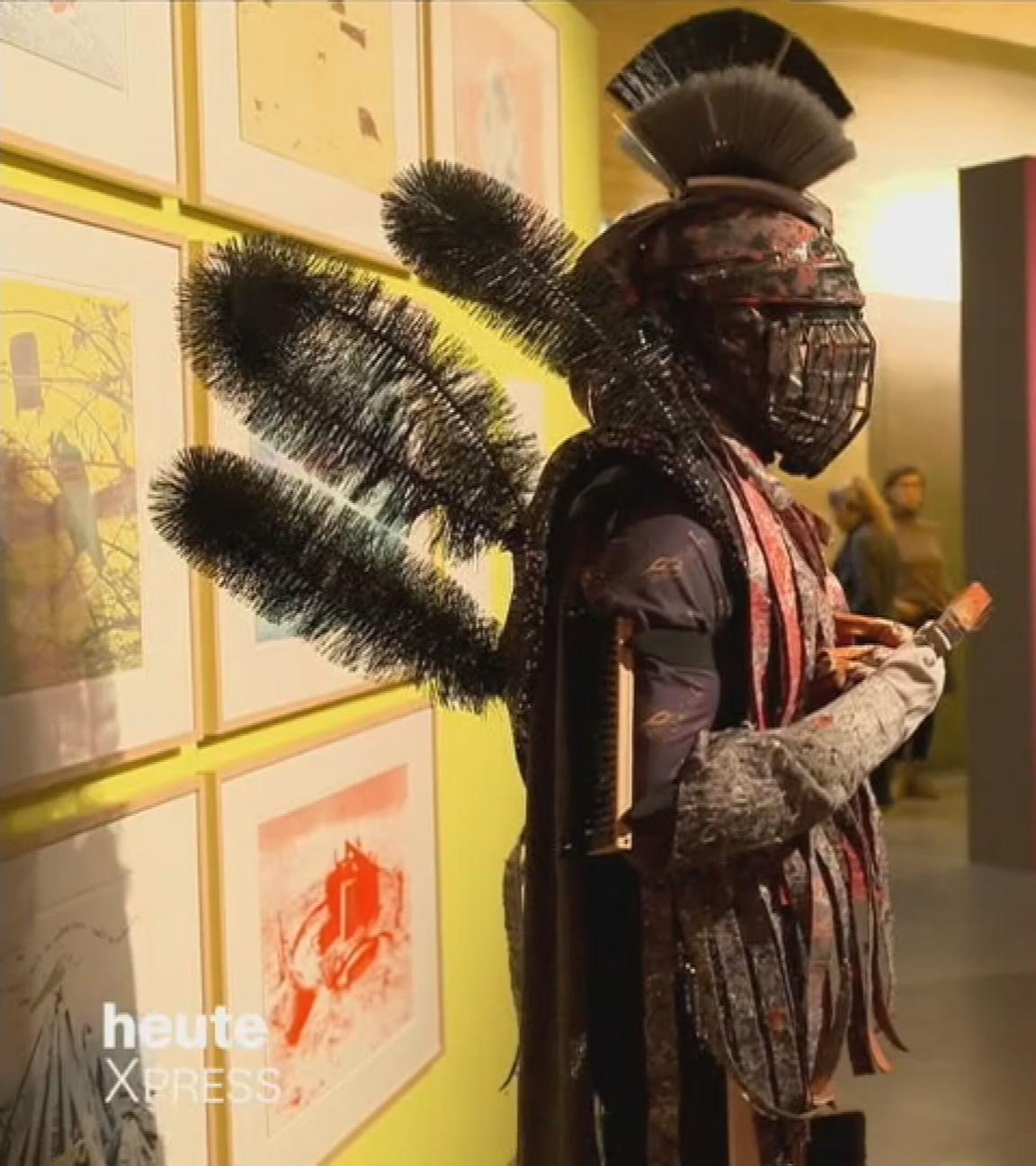 Während der Ausstellung "Fluxuriös!" im Archiv der Avantgarden in Dresden werden Formen der Anti-Kunst gezeigt.