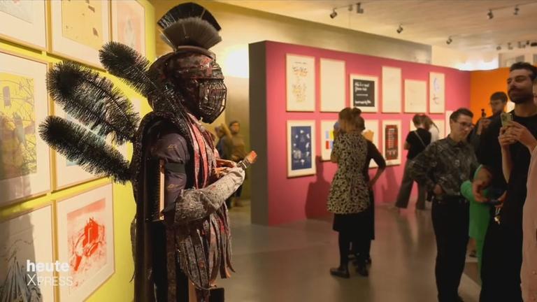 Während der Ausstellung "Fluxuriös!" im Archiv der Avantgarden in Dresden werden Formen der Anti-Kunst gezeigt.