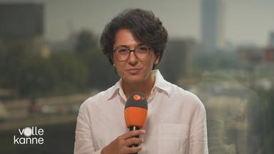 Golineh Atai mit ZDF-Mikrofon