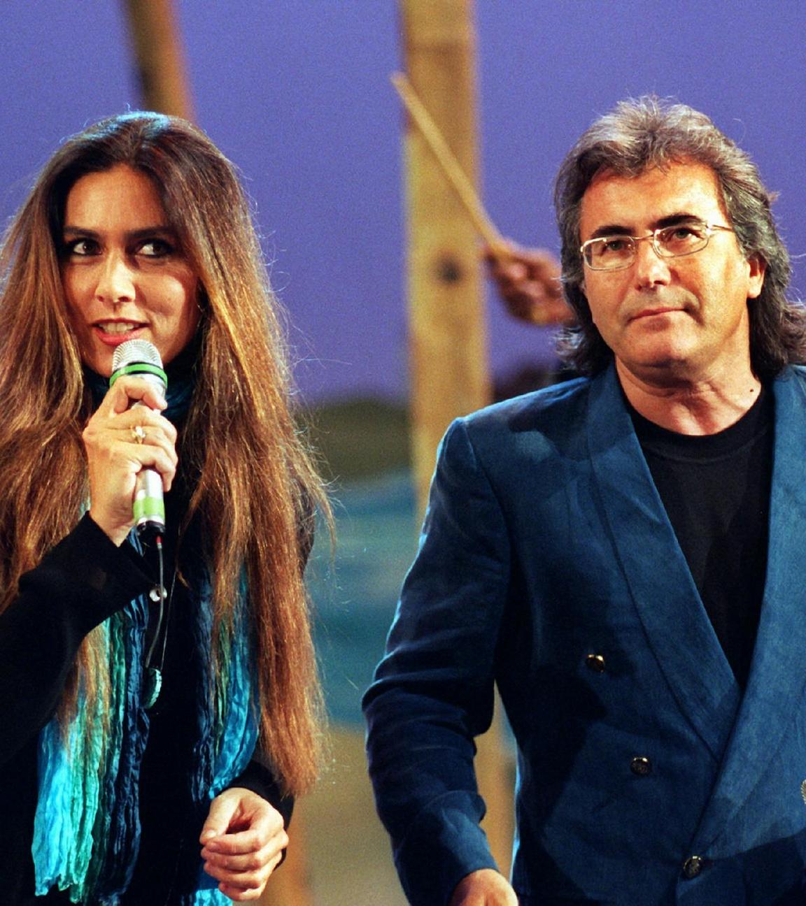 Al Bano und Romina Power bei einem Auftritt im Jahr 1995