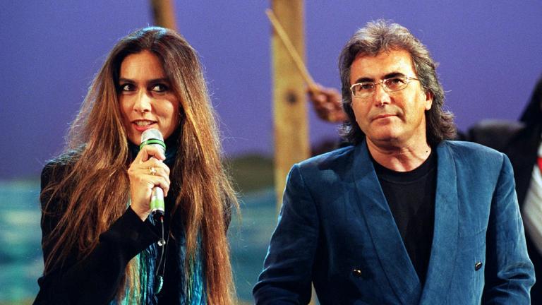Al Bano und Romina Power bei einem Auftritt im Jahr 1995