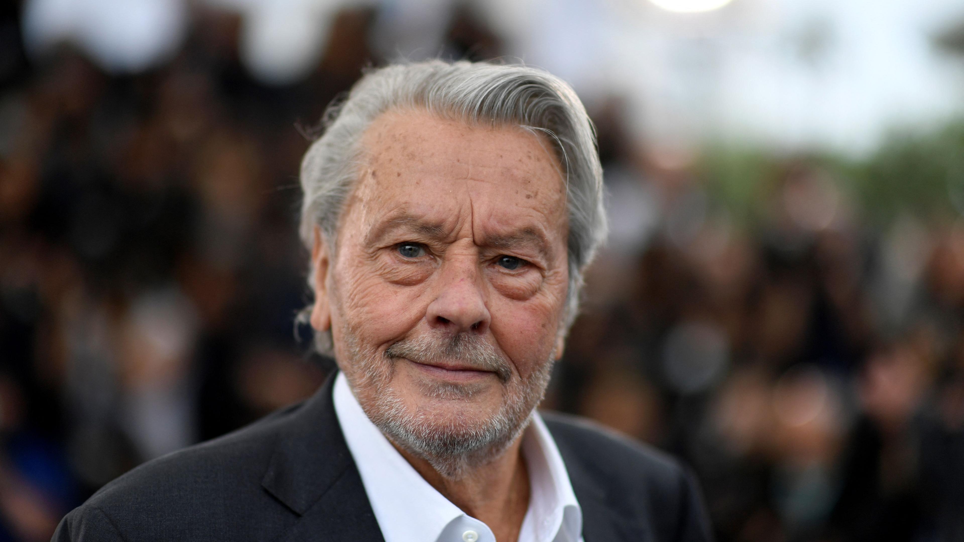 Filmstar Alain Delon im Portrait