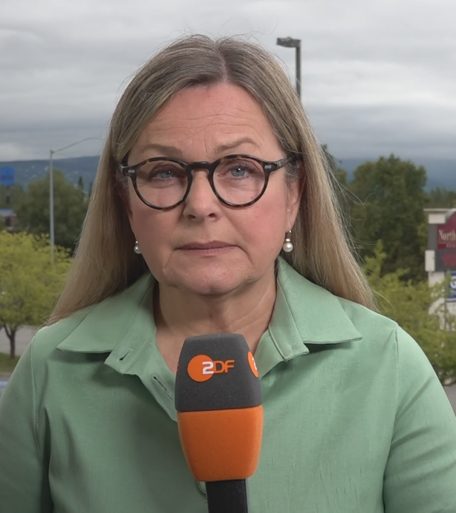 ZDF-Korrespondentin Claudia Bates