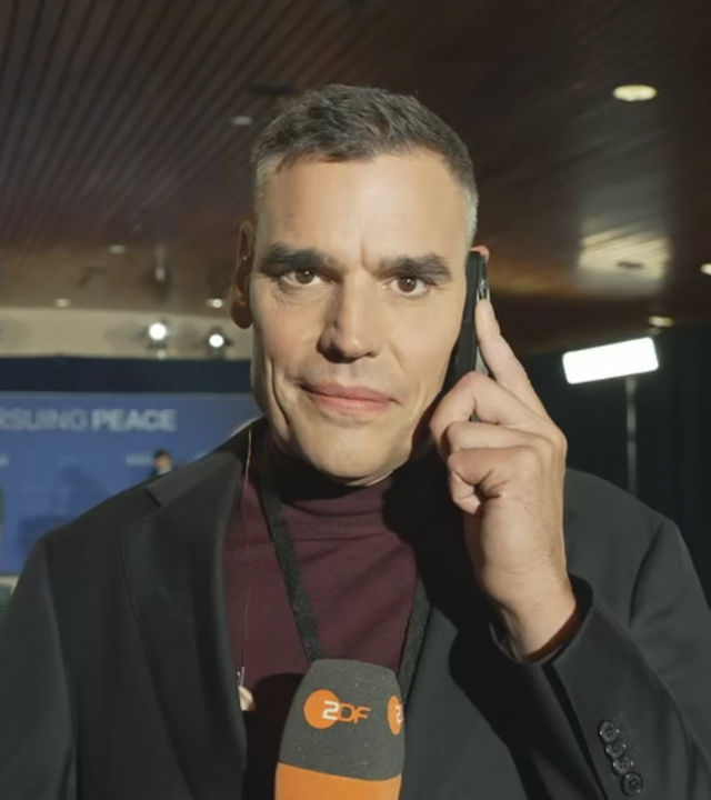 ZDF-Korrespondent Armin Coerper.