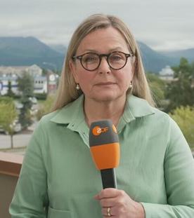 ZDF-Korrespondentin Claudia Bates 