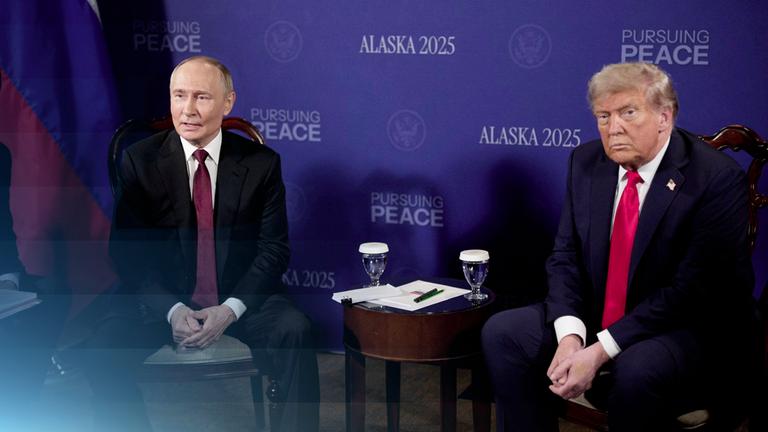 Donald Trump und Wladimir Putin.