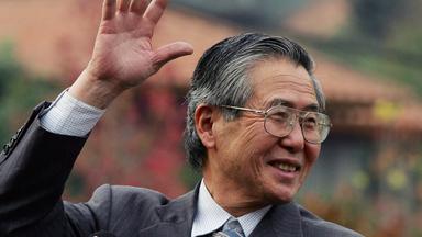 Alberto Fujimori in Santiago.