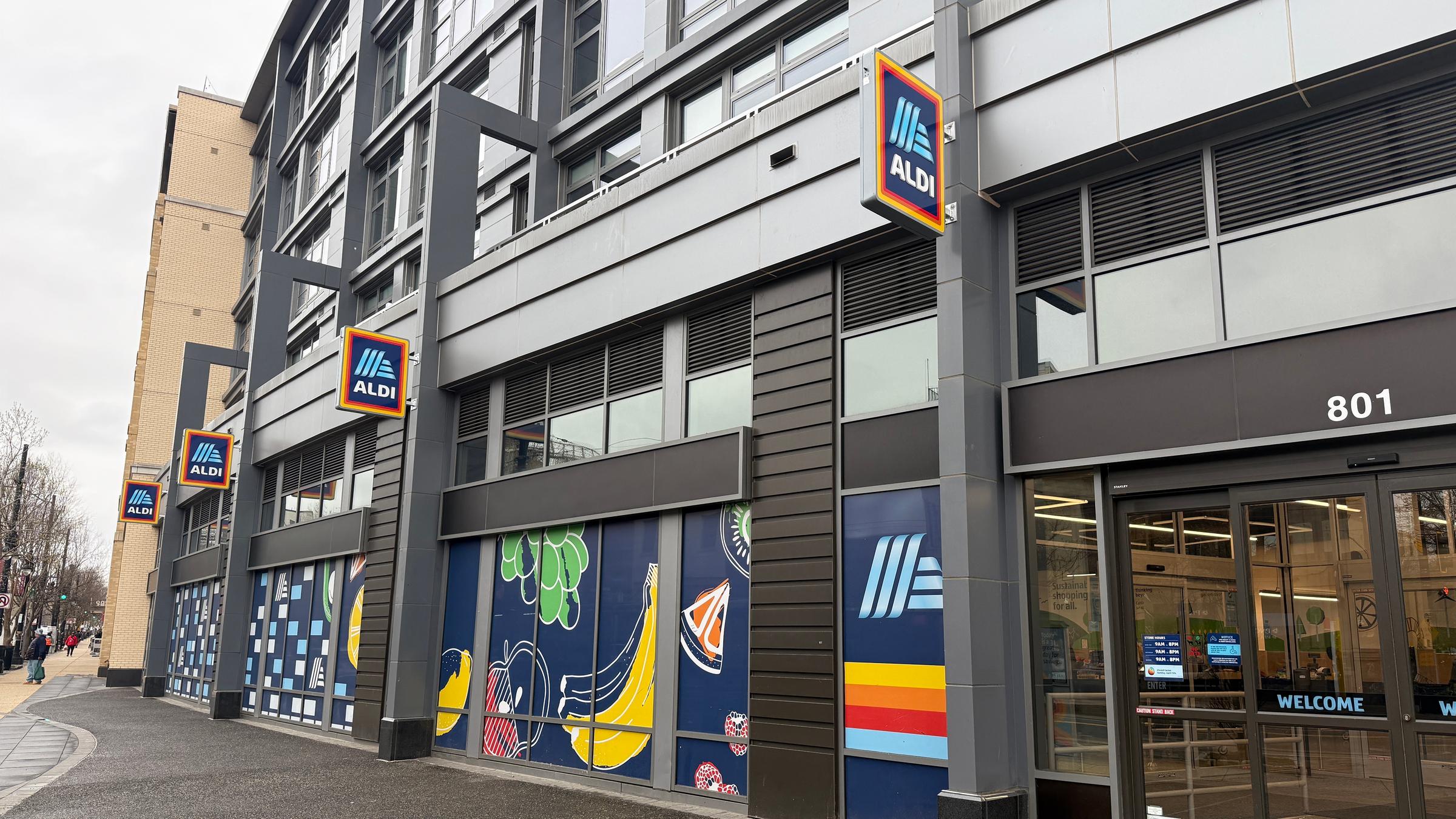 Aldi-Filiale in der US-Hauptstadt Washington