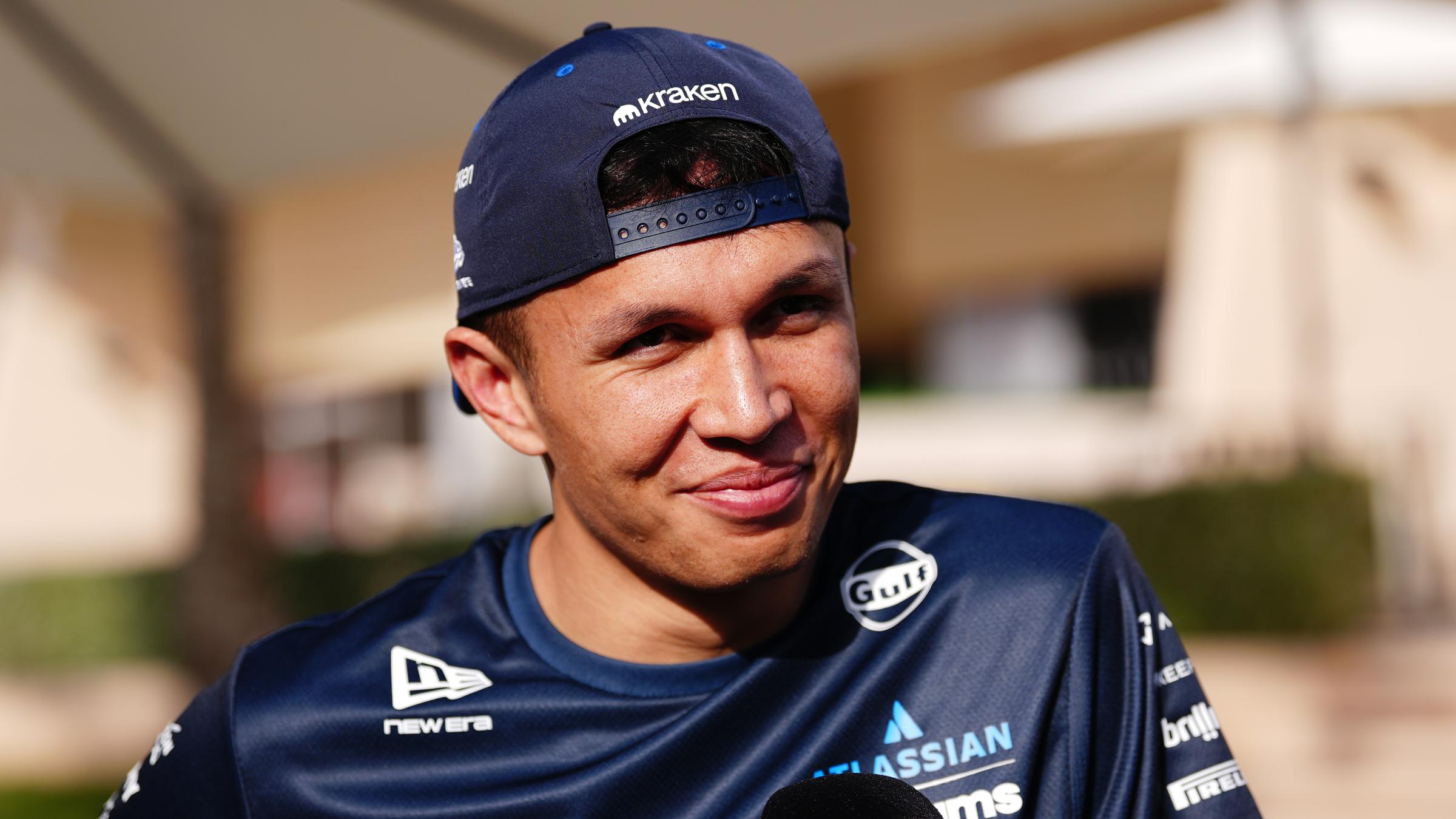 Alexander Albon im Interview bei den Testtagen in Bahrain