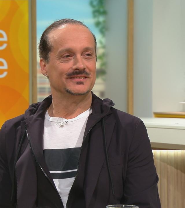 Alex Christensen zu Gast bei Volle Kanne am Frühstsückstisch.