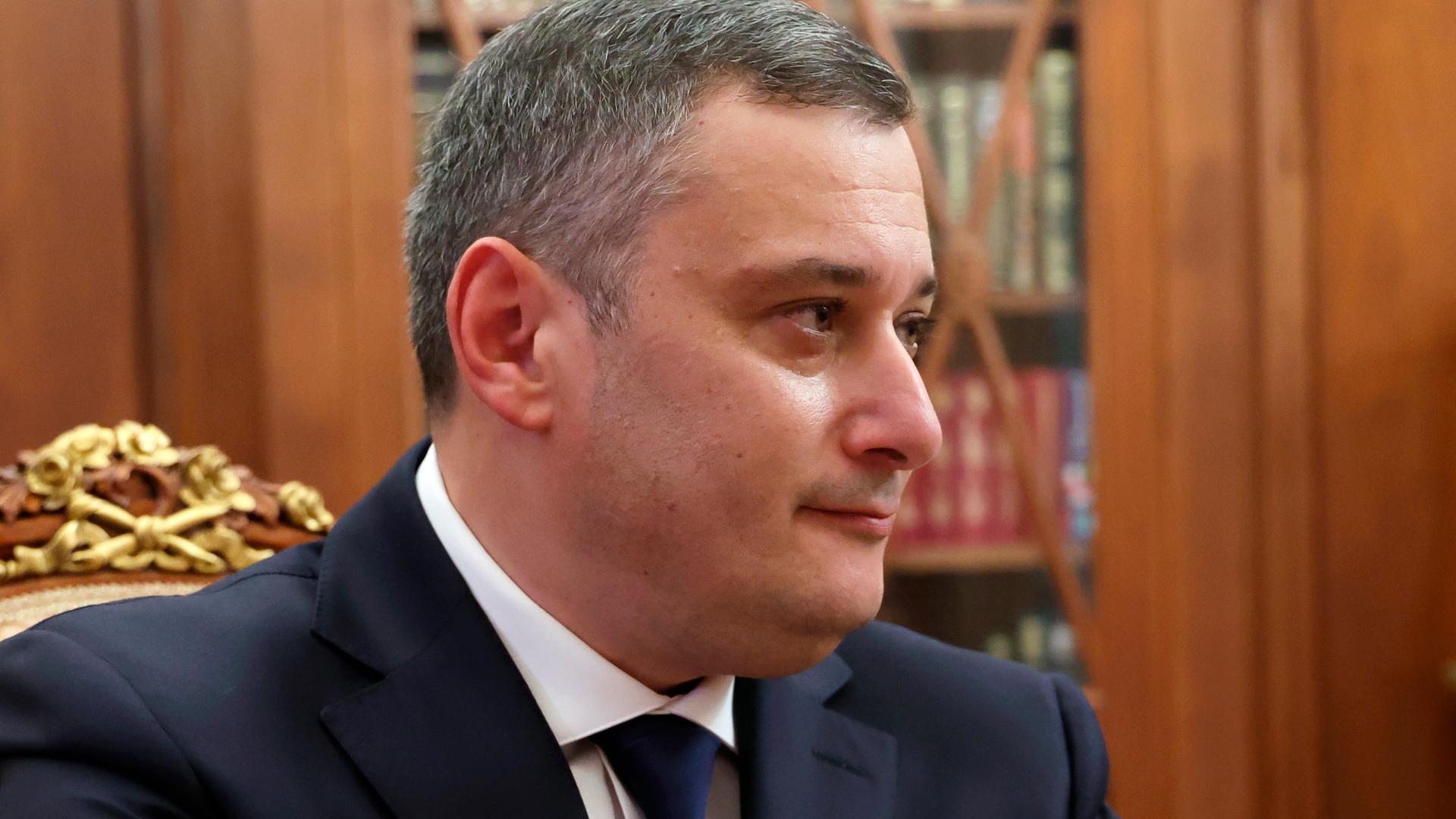 Alexander Chinstein, der neue Gouverneur von Kursk.