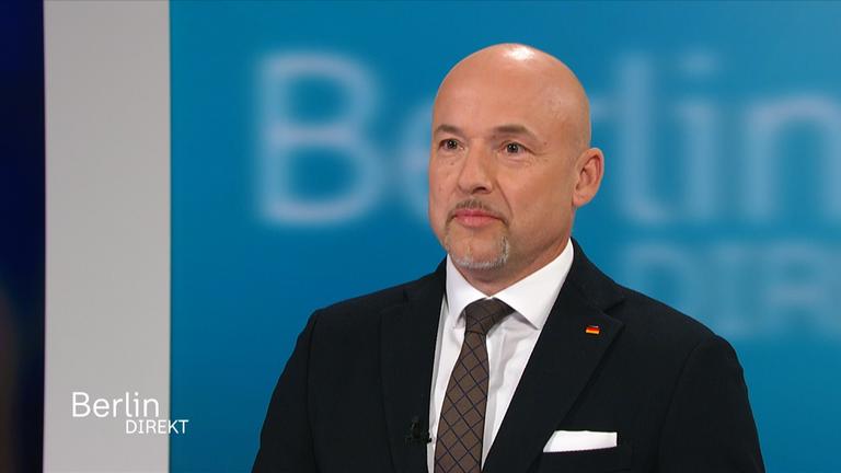 Alexander Hoffmann, CSU-Landesgruppenchef im Berlin-direkt-Studio