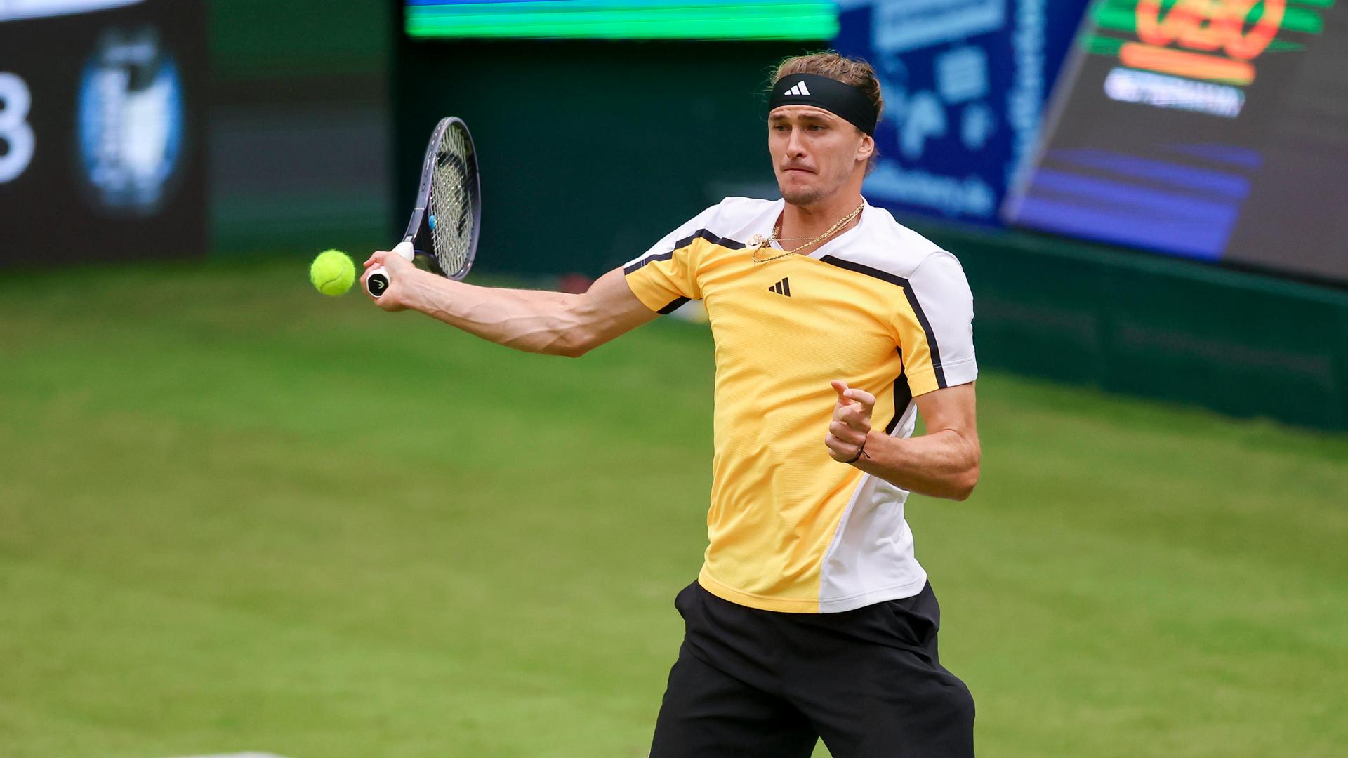 Alexander Zverev am 18.06.2024.