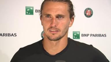 Tennisprofi Alexander Zverev im ZDF-Interview