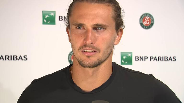 Tennisprofi Alexander Zverev im ZDF-Interview