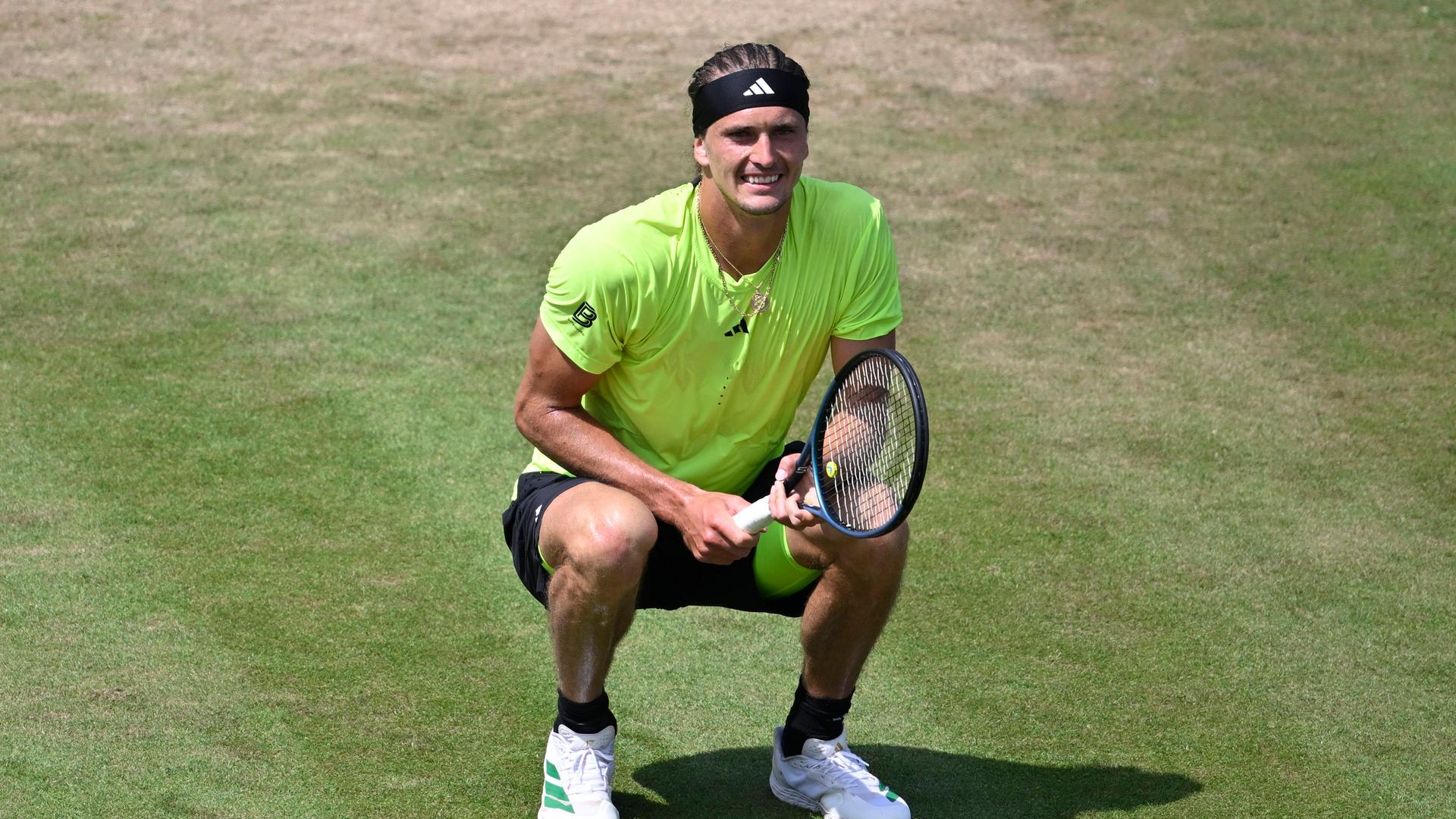 Alexander Zverev enttäuscht nach vergebener Chance.