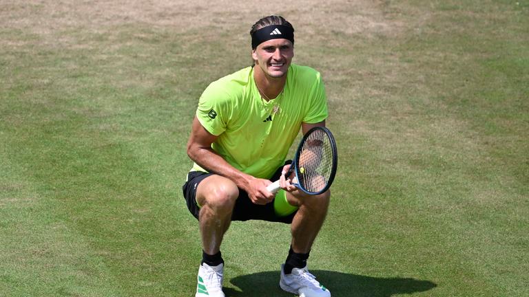 Alexander Zverev enttäuscht nach vergebener Chance.