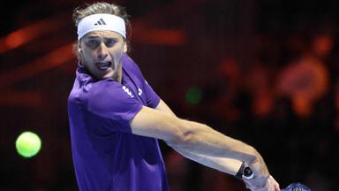 Tennisprofi Alexander Zverev spielt beim Showturnier in Riad