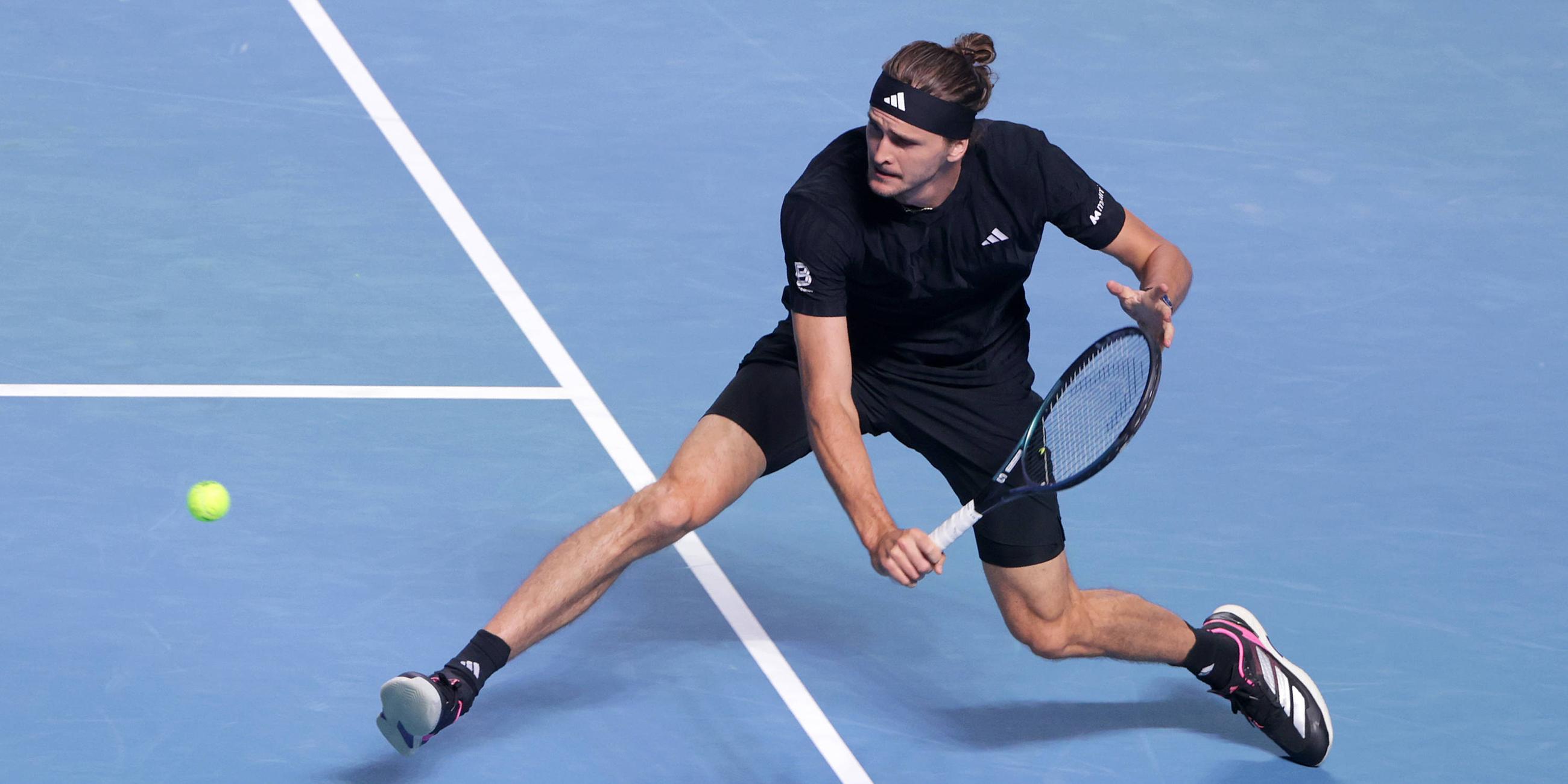 Tennisspieler Alexander Zverev am 23.10.2025 bei der Erste Bank Open in Wien.