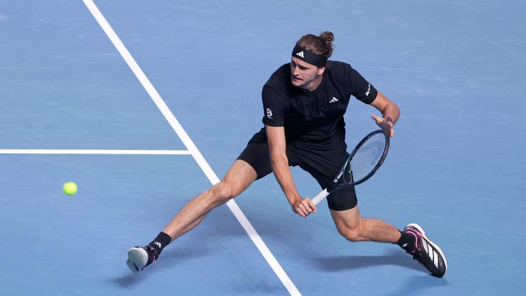 Tennisspieler Alexander Zverev am 23.10.2025 bei der Erste Bank Open in Wien.