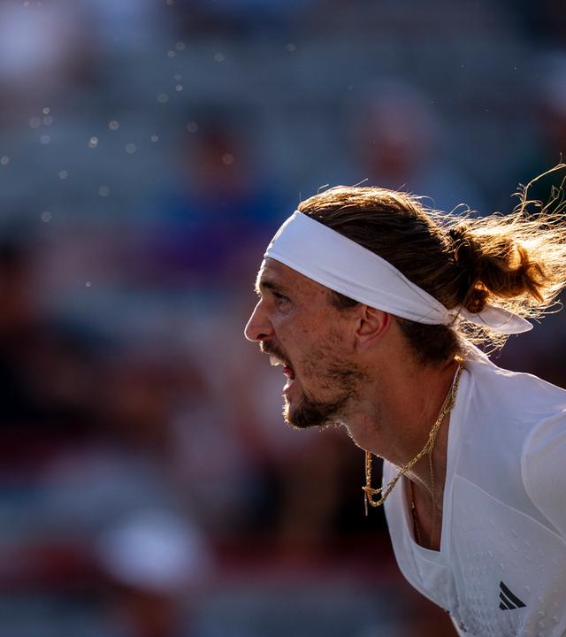 Alexander Zverev beim Ausscheiden im Masters-1000-Turnier in Montreal
