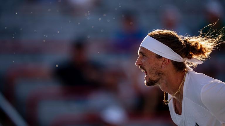 Alexander Zverev beim Ausscheiden im Masters-1000-Turnier in Montreal