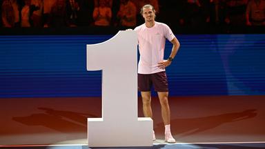 Nun ist es offiziell: Alexander Zverev steht an der Spitze der Tennis-Weltrangliste.