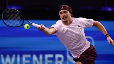 Tennisspieler Alexander Zverev in Aktion, während seines Viertelfinalspiels gegen Arthur Fery, bei den Erste Bank Open in der Wiener Stadthalle in Wien, Österreich, am 30.10.2026. 