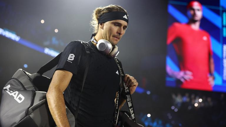 Italien, Turin, Piedmont: Alexander Zverev verliert gegen Jannik Sinner bei den ATP Finals