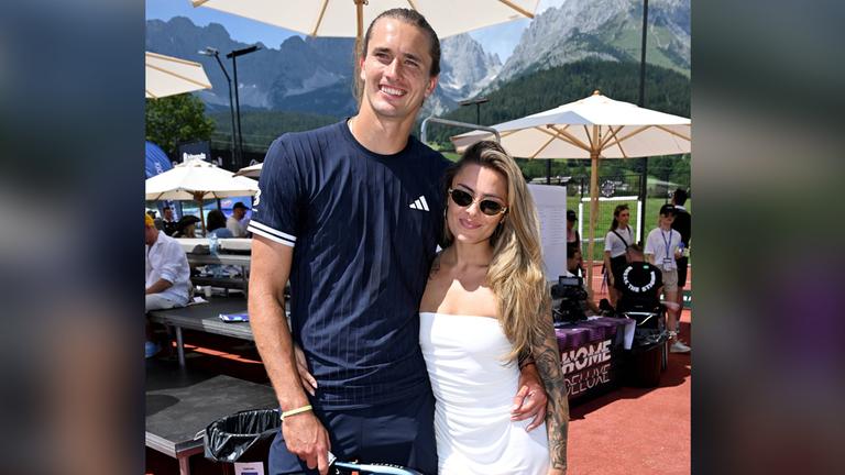 Tennisprofi Alexander Zverev mit Partnerin Sophia Thomalla bei dem WorldChanger Foundation Day im Bio-Hotel Stanglwirt am 22.06.2026.