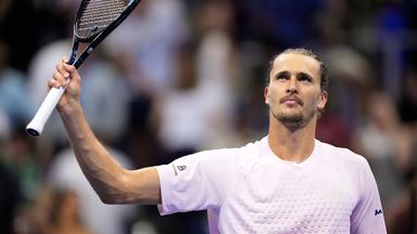 Alexander Zverev erreicht Viertelfinale bei den US Open