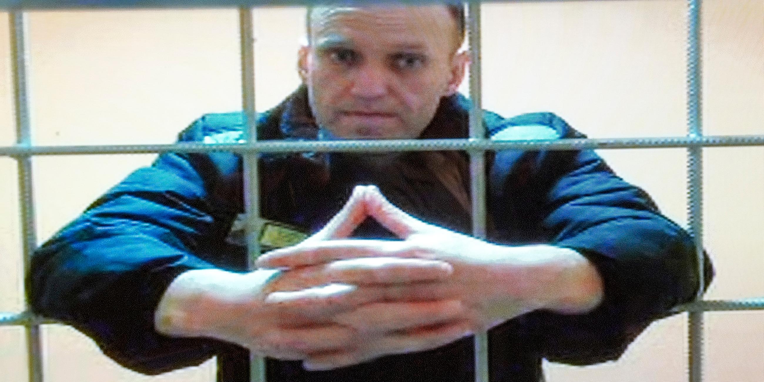 Alexej Nawalny am 04.05.2022 in Moskau