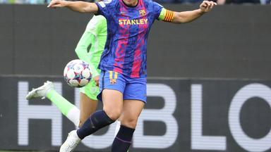 Barcelonas Alexia Putellas im Einsatz während des Halbfinals der UEFA Women's Champions League, Rückspiel-Fußballspiel zwischen dem VfL Wolfsburg und dem FC Barcelona in Wolfsburg, Deutschland, 30.04.2022