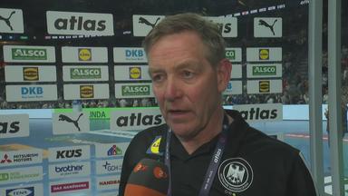 Deutschlands Handballtrainer Alfred Gislason im ZDF-Interview am 17.05.2026 in Köln.