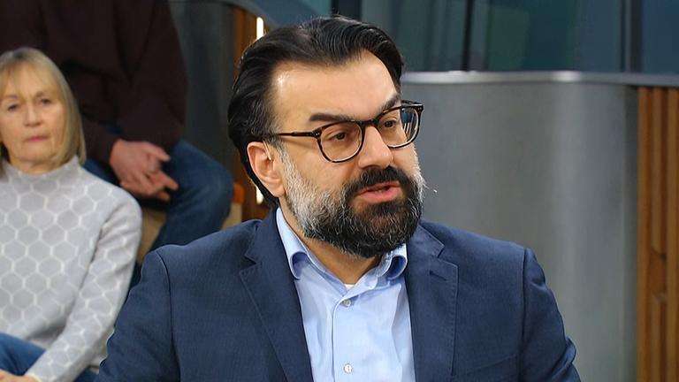 Politikwissenschaftler Ali Fathollah-Nejad im ZDF-Morgenmagazin am 19.01.2026.