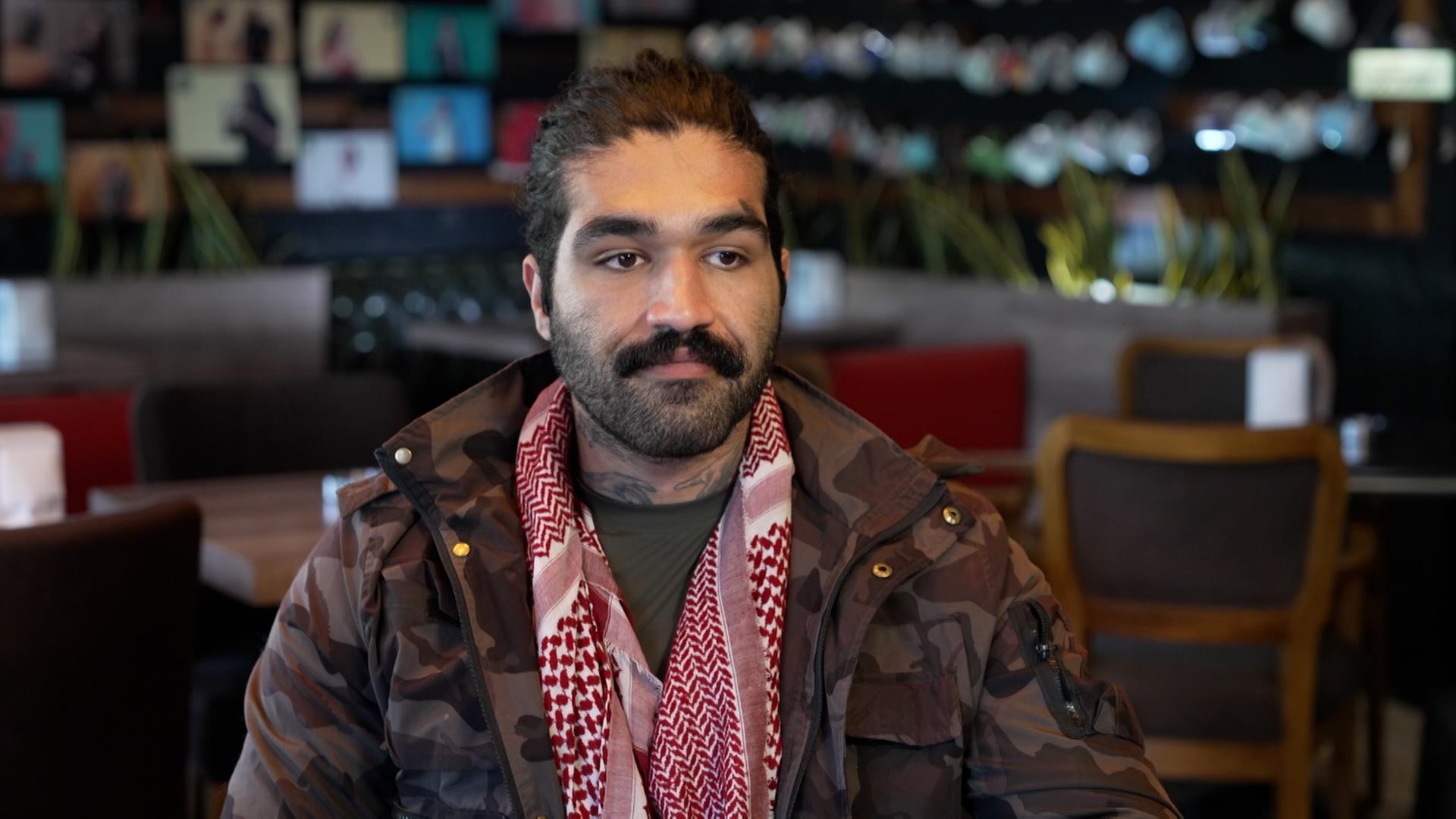 Ali Rezai-Majd, ein iranischer Aktivist der aus dem Iran fliehen musste.