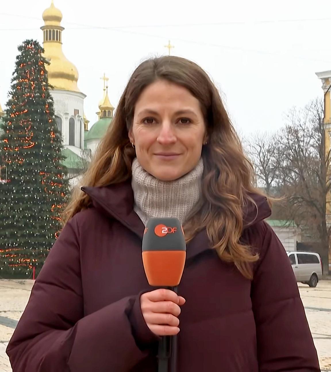 Screenshot: Alica Jung in Kiew (Ukraine)