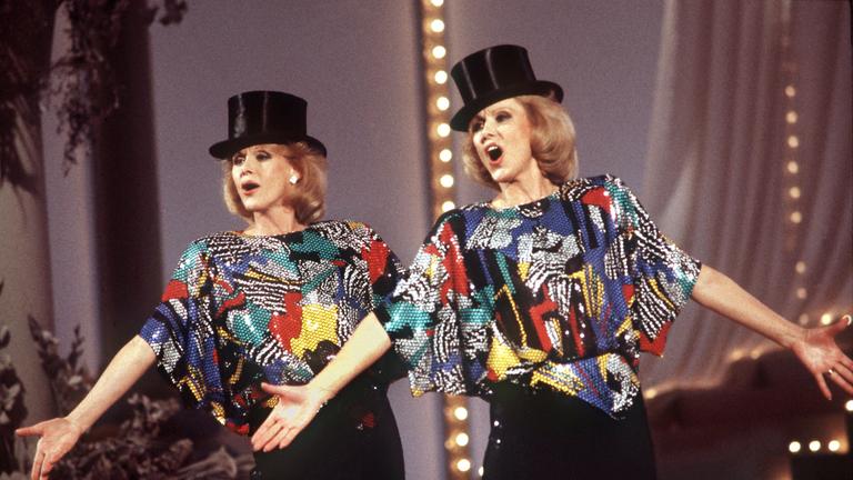 Alice und Ellen Kessler, 1986